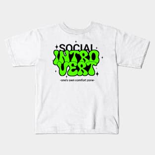 Social introvert Kids T-Shirt